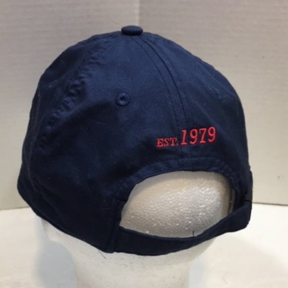 Taylor Made Golf Cap Hat Strap Back Adjustable Blue Red Embroidered - Picture 3 of 11